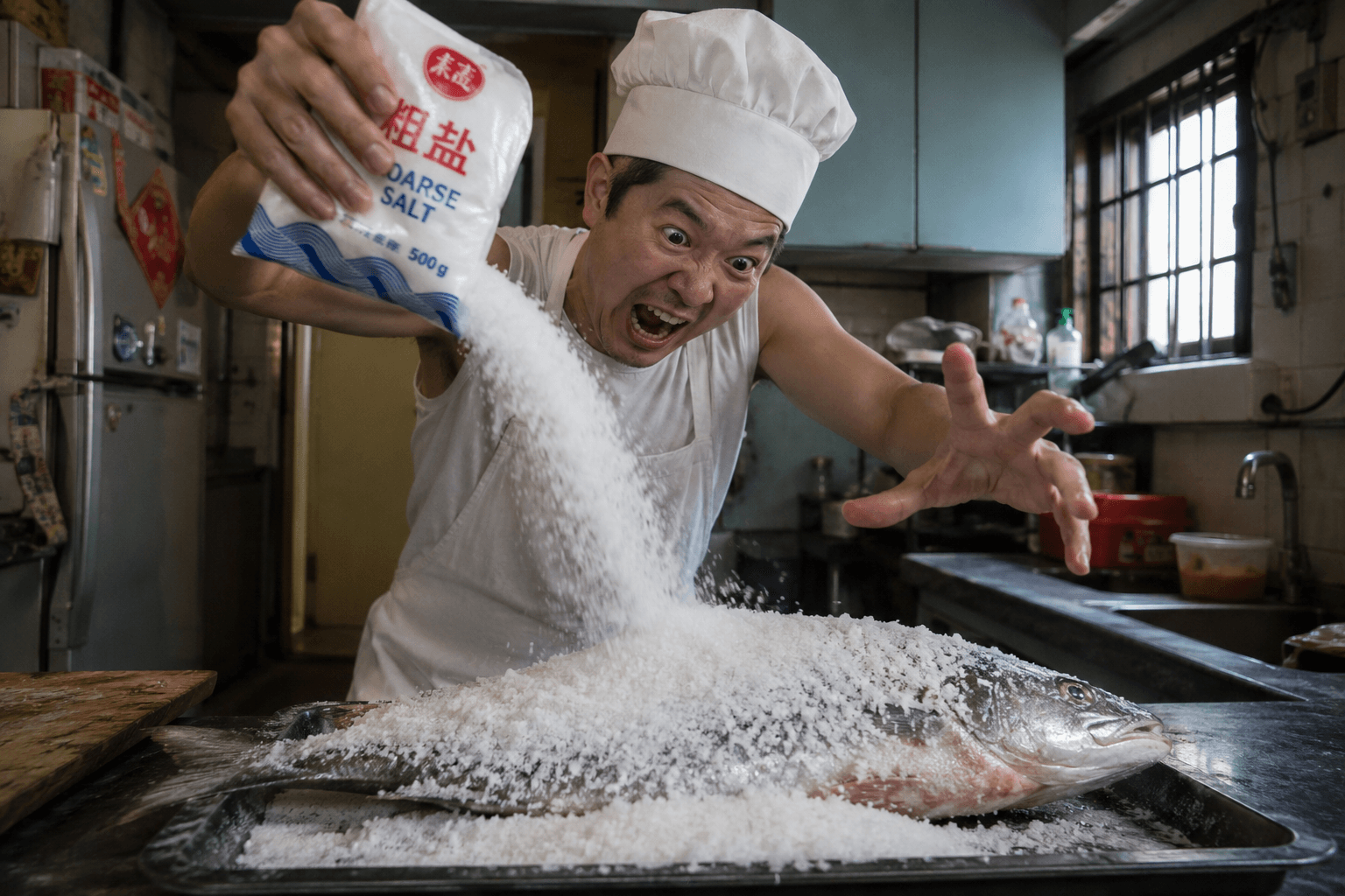 Soaring Electricity Prices Force Singaporeans Back To Salt-Curing Food.